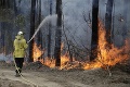 Po pekle prišla úľava: Na lesné požiare v Austrálii padá dážď