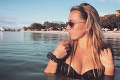 Tenistka Krajiceková si užíva slnečné lúče: Ukázala, čo má pod tričkom!