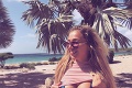 Tenistka Krajiceková si užíva slnečné lúče: Ukázala, čo má pod tričkom!