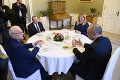 Exprezidenti sa stretli so Zuzanou Čaputovou na spoločnom obede: Aha, na čom si pochutnali