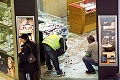 Zbabraná lúpež v Eurovei: Zlodeji z hodinárstva zdrhli za pár sekúnd