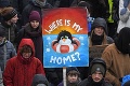 Do klimatických protestov sa zapojili masy ľudí: V USA a Kanade boli prázdne námestia