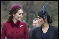 Vojvodkyne Meghan a Kate sa po dlhej dobe stretli: Sledujte tú faloš