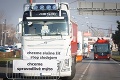 Štrajk autodopravcov pokračuje: Polícia upozorňuje na zablokovanie Rožňavskej ulice v Bratislave