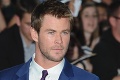 Chris Hemsworth na istý čas končí: Od herectva si dávam pauzu