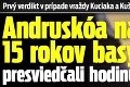 Prvý verdikt v prípade vraždy Kuciaka a Kušnírovej: Andruskóa na 15 rokov basy presviedčali hodinu!