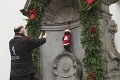 Veľká pocta v Bruseli: Známu pamiatku obliekli do Zátopkovho dresu
