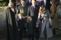 William a Kate s deťmi sa ukázali na vianočnej omši: Malá Charlotte prekvapila všetkých prítomných