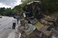 Havária autobusu v Guatemale : Hororové zábery z miesta kde vyhaslo 20 životov