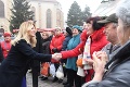 Čaputová sa v Prešove stretla aj s pozostalými: Emotívne chvíle