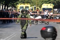 Desivý nález pri policajnej stanici na predmestí Atén: V taške bola ukrytá bomba