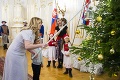 Čaputová oslávila Mikuláša s deťmi: V paláci spoločne zažali vianočný stromček