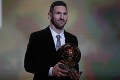 Lionel Messi získal 6. Zlatú loptu: Ronaldo nechýba medzi troma najlepšími