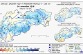 Nadpriemerný november: Na Slovensku padol rekord v úhrne zrážok