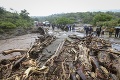Počet obetí záplav v Keni stúpol na 60: Voda strhla štyri mosty