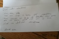 Dievčatko napísalo Santovi dojemný list: Rozplačete sa, čo si tak úpenlivo prosí na Vianoce