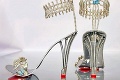 Najdrahšie topánky návrhára Christophera Shellisa: Diamantové ihličky za 350-tisíc eur