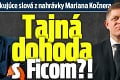 Šokujúce slová z nahrávky Mariana Kočnera: Tajná dohoda s Ficom?!