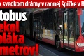 Marek svedkom drámy v rannej špičke v Bratislave: Autobus vliekol školáka 15 metrov!