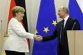 Putin a Merkelová mali dôležitý rozhovor: Čo je pre nich momentálne najdôležitejšie?