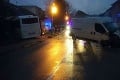 Hrôza počas bežnej cesty do práce: V Žiline sa zrazil autobus a dodávka, hlásia zranených