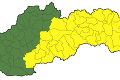 Výstraha pre celé Slovensko: Na strede a východe bude pokračovať až do pondelka