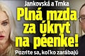 Jankovská a Trnka: Plná mzda za úkryt na péenke! Pozrite sa, koľko zarábajú