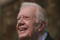 Bývalého prezidenta USA Cartera hospitalizovali: Zlomil si panvovú kosť