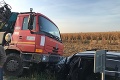 Vážna dopravná nehoda v okrese Topoľčany: Mladú vodičku previezol do nemocnice vrtuľník
