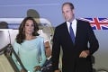 Princ William priletel spolu s manželkou do Pakistanu: Kate vyšla z lietadla, všetci iba čumeli
