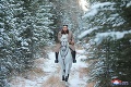 Kim Čong-un jazdil na bielom koni po zasneženej posvätnej hore: Fotky, z ktorých nebudete chápať
