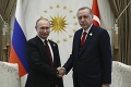 Ruský a turecký prezident telefonovali o situácii v Sýrii: Erdogan prijal Putinovo pozvanie