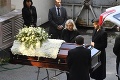 Na pohrebe nepútala pozornosť: S Gottom († 80) sa prišla rozlúčiť aj vzácna návšteva zo zahraničia