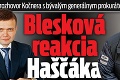 Šokujúci rozhovor Kočnera s bývalým generálnym prokurátorom Trnkom: Blesková reakcia Haščáka