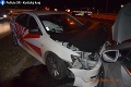 Čelná zrážka dvoch áut v Košiciach: Mladý vodič utrpel ťažký úraz
