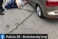 Dramatické chvíle v Bratislave: Po streľbe zadržala polícia podozrivého muža