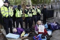 Hustá atmosféra v Londýne: Polícia zadržala za dva dni protestov 531 aktivistov