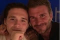 Beckham so synom ukázali vyšportované hrude: Poriadne horúca fotka