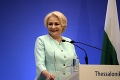 Medzinárodný trapas rumunskej premiérky: Jediným slovom si vyrobila hanbu na 100 rokov!