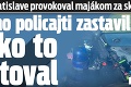 Vodič v Bratislave provokoval majákom za sklom: Keď ho policajti zastavili, horko to oľutoval