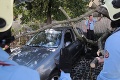 Veterná smršť vyčíňala aj v hlavnom meste, odniesol si to vodič Patrik: V aute ma zavalil strom!