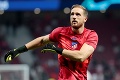 Brankár Oblak svoj bravúrny zákrok novinárom skromne zhodnotil