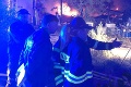 Obrovský požiar v Trnave: Ľudia nesmú vychádzať von, na miesto prišla ministerka Saková