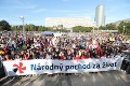 V Bratislave demonštrovalo za život 50 000 ľudí: Priznania Slovákov, ktorí pricestovali do hlavného mesta
