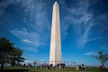 Washingtonský obelisk po troch rokoch otvorili: Slávnostnú pásku prestrihla prvá dáma