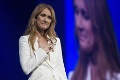 Zdrvujúce priznanie osamelej Céline Dion: Chýbajú mi dotyky, ale na toto nie som pripravená