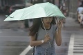 Taiwanon sa prehnal tajfún Bail: 30 000 domácností je bez elektriny