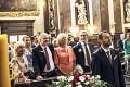 Herečka Mária Kráľovičová v Prahe ženila vnuka: Svadobná hostina na výnimočnom mieste