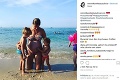 Velez-Zuzulová na pláži: V plnej kráse ukázala svoje tehotenské bruško