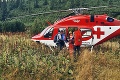 Dramatická záchrana v Malej Fatre: Zranenej žene pomáhal vrtuľník